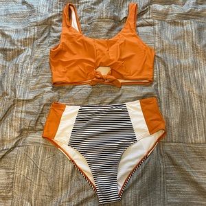 Shein New Highwaisted Swim Suit